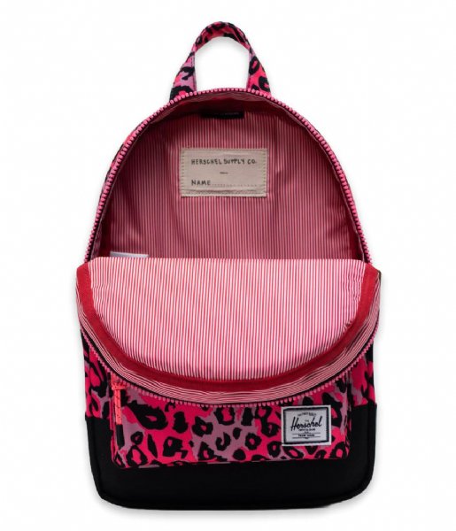 Herschel Supply Co.  Heritage Kids Cheetah Camo Neon Pink/Black (04897)