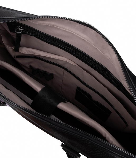 Hismanners  Reed Laptopbag Slim 16 inch RFID Black