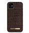 iDeal of Sweden  Atelier Case  iPhone 11/XR Deep Walnut Croco (455)
