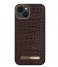 iDeal of Sweden  Atelier Case Introductory iPhone 14 Deep Walnut Croco (455)