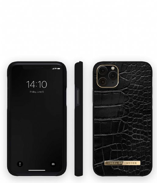 iDeal of Sweden  Atelier Case iPhone 11 Pro Max/XS Max Neon Noir Croco