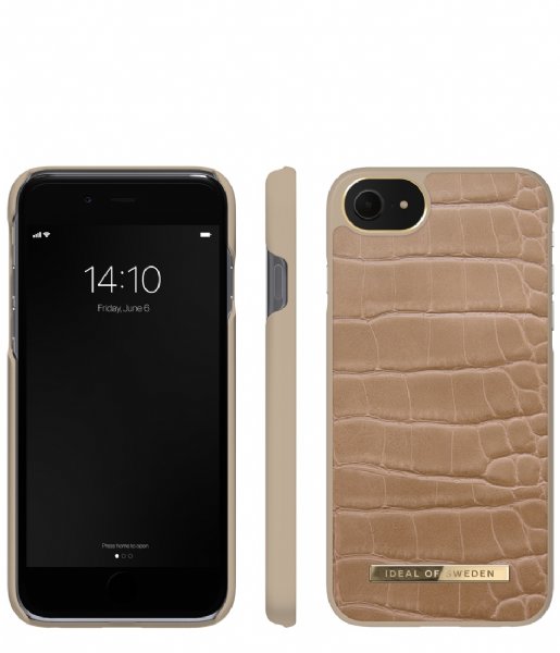 iDeal of Sweden  Atelier Case Introductory iPhone 8/7/6/6s/SE Camel Croco (IDACAW21-I7-325)