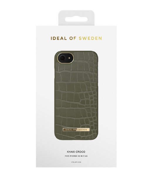 iDeal of Sweden  Atelier Case Introductory iPhone 8/7/6/6s/SE Khaki Croco (IDACAW21-I7-327)