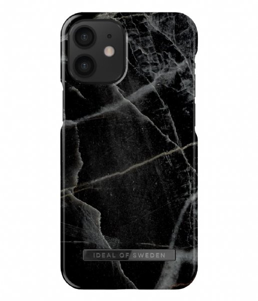 iDeal of Sweden  Fashion Case iPhone 12 Mini Black Thunder Marble (IDFCAW21-I2054-358)
