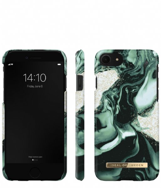 iDeal of Sweden  Fashion Case iPhone 8/7/6/6s/SE Golden Olive Marble (IDFCAW21-I7-320)