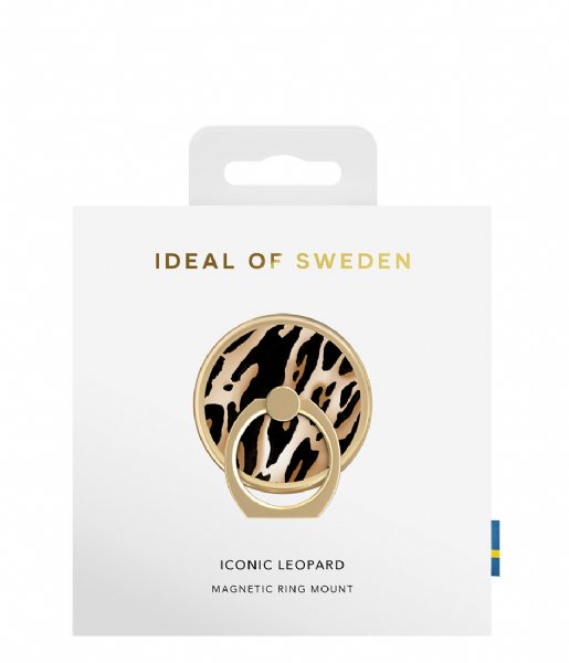 iDeal of Sweden  Magnetic Ring Mount Print Universal Iconic Leopard (IDMRMAW21-356)