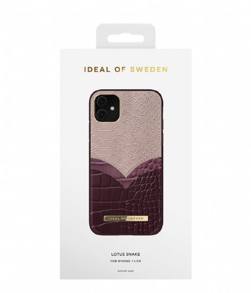 iDeal of Sweden  Fashion Case Atelier iPhone 11/XR Lotus Snake (IDACAW20-1961-234)