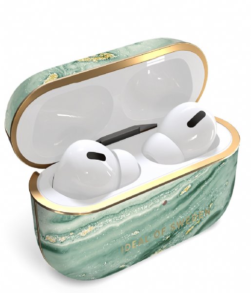 iDeal of Sweden  Fashion AirPods Case Mint swirl marble (IDFAPCSS21-PRO-258)