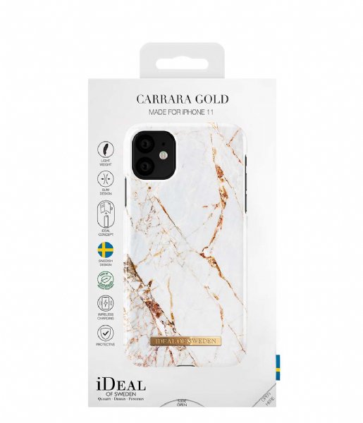 iDeal of Sweden  Fashion Case iPhone 11/XR Carrara Gold (IDFCA16-I1961-46)