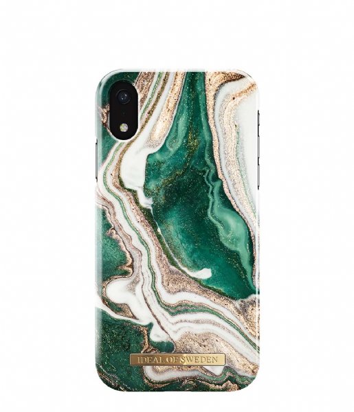 iDeal of Sweden  Fashion Case  iPhone XR Golden Jade Marble (IDFCAW18-I1861-98)