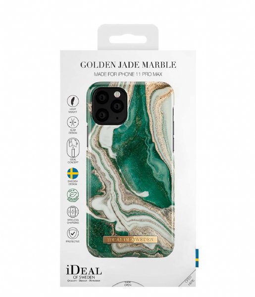 iDeal of Sweden  Fashion Case iPhone 11 Pro Max/XS Max Golden Jade Marble (IDFCAW18-I1965-98)