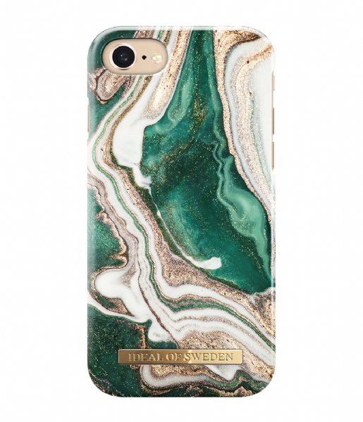 iDeal of Sweden  Fashion Case iPhone 8/7/6/6s Golden Jade Marble (IDFCAW18-I7-98)