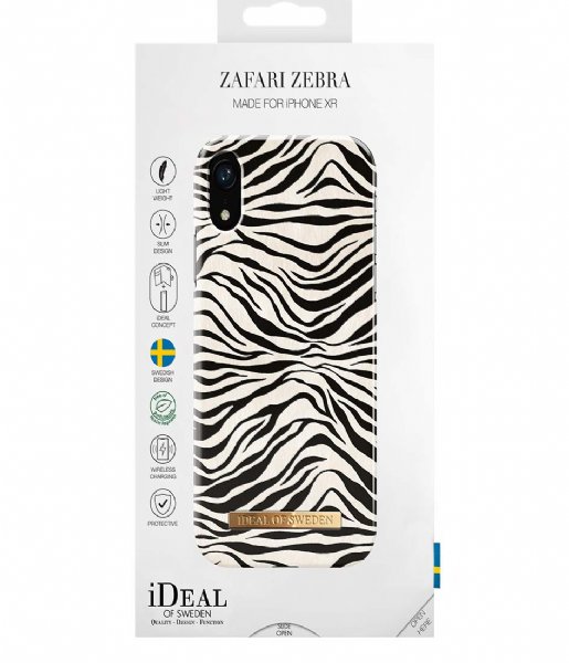 iDeal of Sweden  Fashion Case iPhone XR Zafari Zebra (IDFCAW19-IXR-153)
