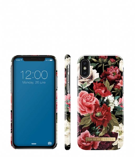 iDeal of Sweden  Fashion Case iPhone XS / X Antique Roses (IDFCS17-IXS-63)