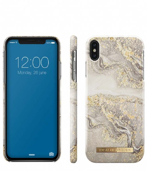 iDeal of Sweden  Fashion Case iPhone XS Max Sparkle Greige Marble (IDFCSS19-IXSM-121)