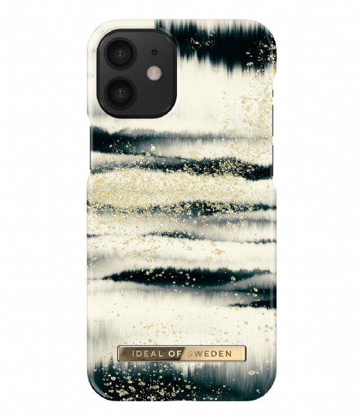 iDeal of Sweden  Fashion Case iPhone 12 Mini Golden tie dye (IDFCSS21-I2054-256)