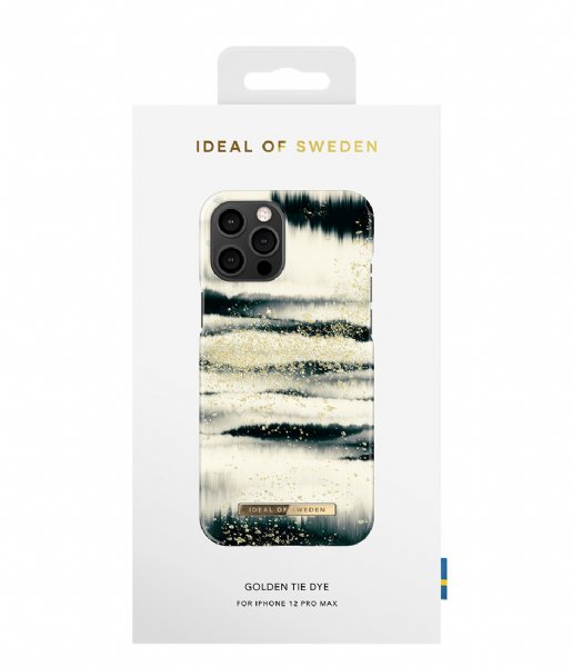 iDeal of Sweden  Fashion Case iPhone 12 Pro Max Golden tie dye (IDFCSS21-I2067-256)
