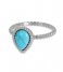iXXXi  Magic Turquoise Silver colored (03)