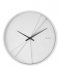 KarlssonWall clock Layered Lines White (KA5849WH)