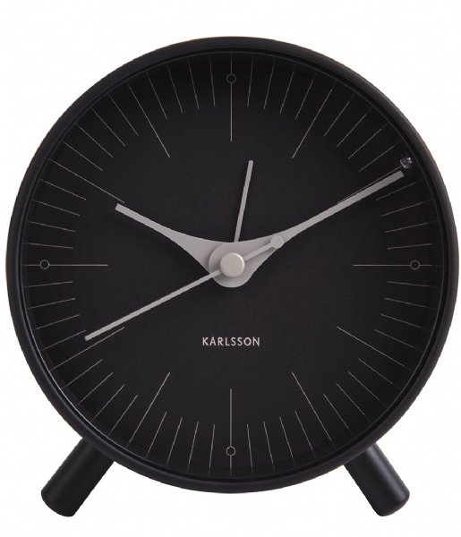 Karlsson  Alarm clock Index metal Black (KA5777BK)
