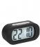 Karlsson  Alarm clock Gummy rubberized Black (KA5753BK)