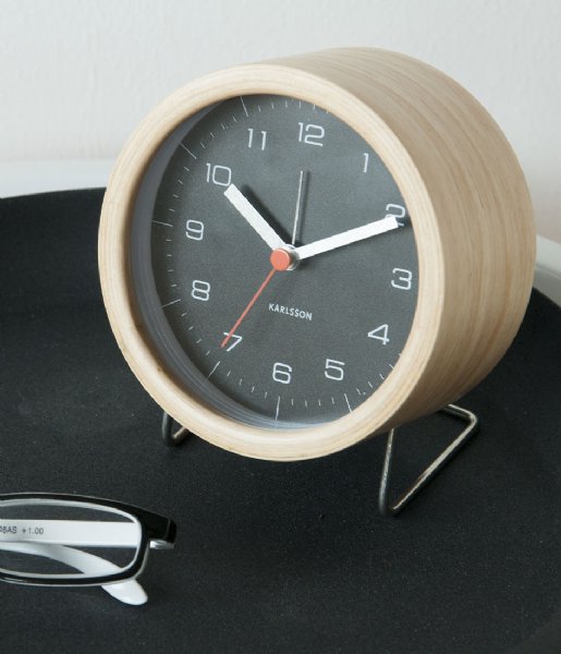 Karlsson  Alarm clock Innate Design Boxtel & Buijs Black (KA5669BK)