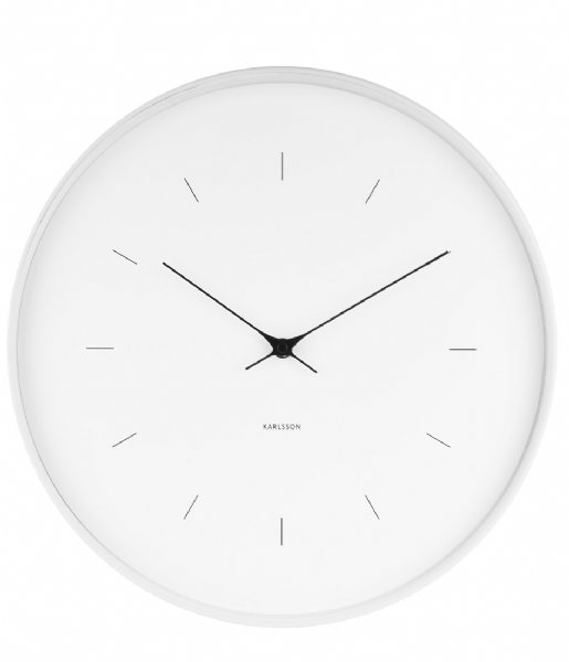 Karlsson  Wall clock Butterfly Hands large White (KA5707WH)