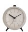 KarlssonAlarm clock Button metal matt Warm Grey (KA5778WG)