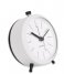 Karlsson  Alarm clock Button metal matt White (KA5778WH)