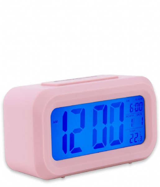 Karlsson  Alarm clock Jolly rubberized Soft Pink (KA5799PI)