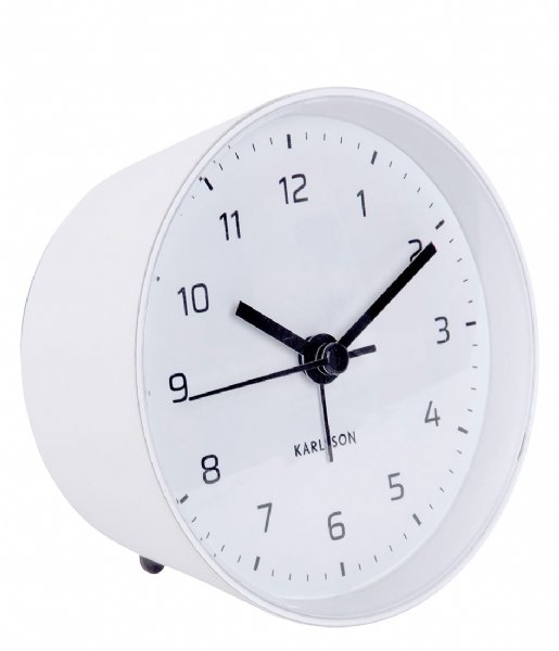 Karlsson  Alarm Clock Cone White (KA5843WH)