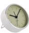 Karlsson  Alarm Clock Minimal Nickel Case Olive Green (KA5715OG)