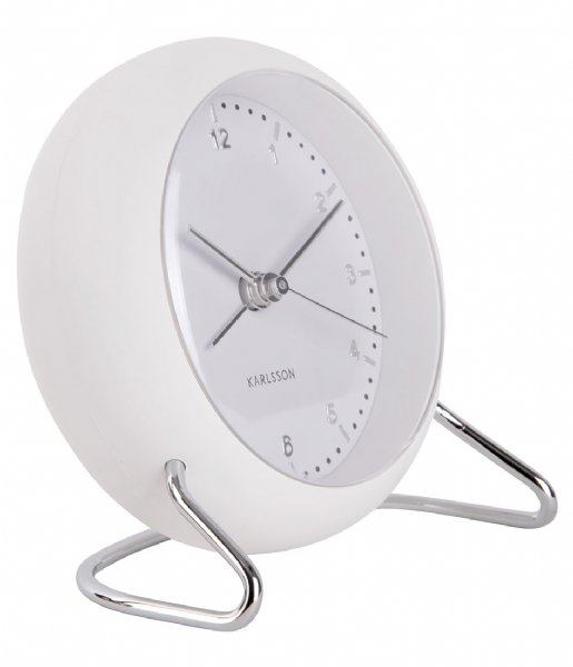 Karlsson  Alarm Clock Val Abs White (KA5726WH)