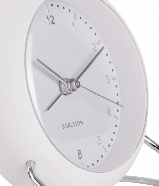 Karlsson  Alarm Clock Val Abs White (KA5726WH)