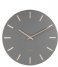 KarlssonWall Clock Charm Steel Small Grey (KA5821GY)