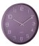 Karlsson  Wall Clock Lofty Matt Dark Purple (KA5751PU)