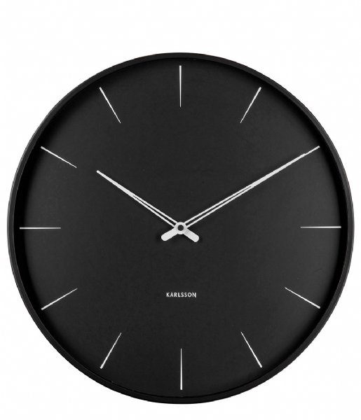 Karlsson  Wall Clock Lure Black (KA5834BK)