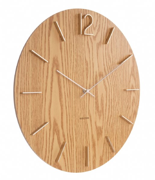 Karlsson  Wall Clock Meek Light Wood (KA5697WD)