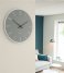 Karlsson  Wall Clock Mirror Numbers Glass Mouse Grey (KA5800GY)