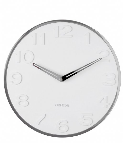 Karlsson  Wall Clock New Original Numbers White (KA5759WH)