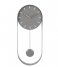 Karlsson  Wall Clock Pendulum Charm Steel Grey (KA5822GY)