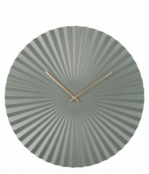 Karlsson  Wall Clock Sensu Xl Steel Jungle Green (KA5658GR)