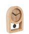 Karlsson  Table clock Lena pendulum Acasa Design wood veneer (KA5749)