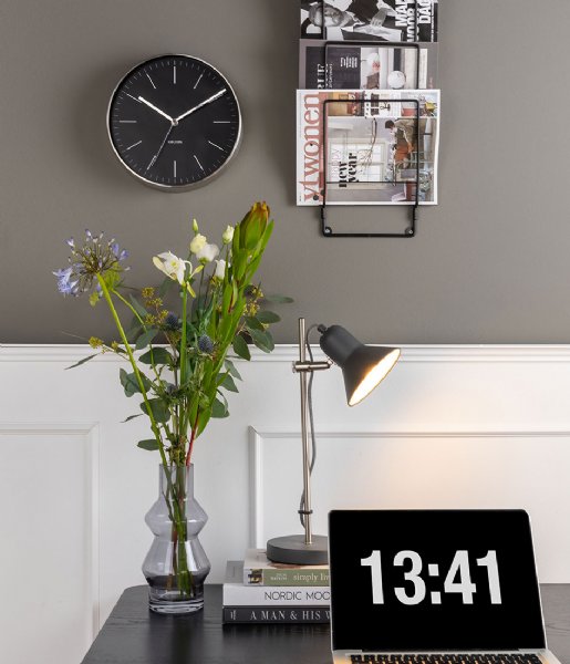 Karlsson  Wall clock Minimal Black (KA5732BK)