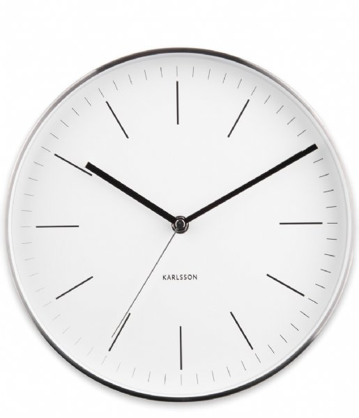 Karlsson  Wall clock Minimal White (KA5732WH)