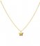 Karma  Karma Necklace Butterfly Zilver Goldplated (T232)