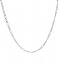 KarmaKarma Necklace Figaro Chain Zilver (T116)