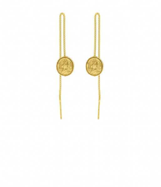 Karma  Karma Pull Through Coin Zilver Goldplated (M2185)