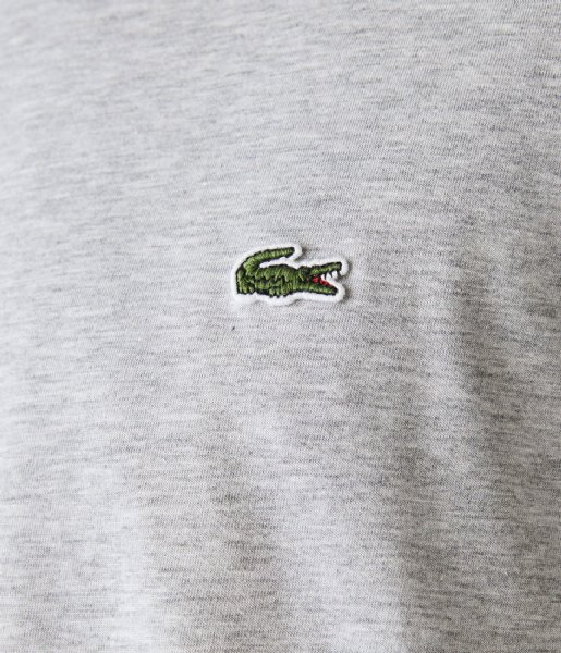 Lacoste  1HT1 Mens tee-shirt 1121 Silver Chine (CCA)