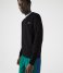 Lacoste  1Hs1 Mens Sweatshirt 06 Black/Black (C31)